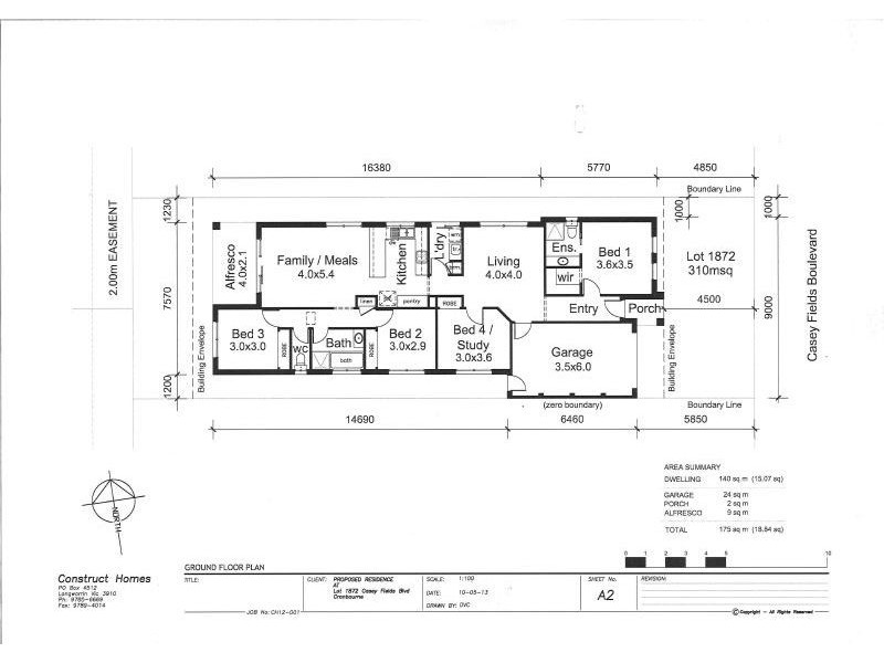 Lot 1872 Casey field Boulevard, Cranbourne East VIC 3977