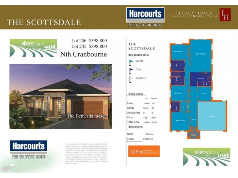 Lot 245 Allens Farm, Cranbourne North VIC 3977