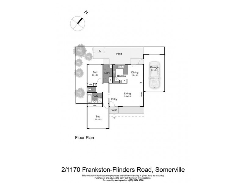 2/1170 Frankston Flinders Road, Somerville VIC 3912