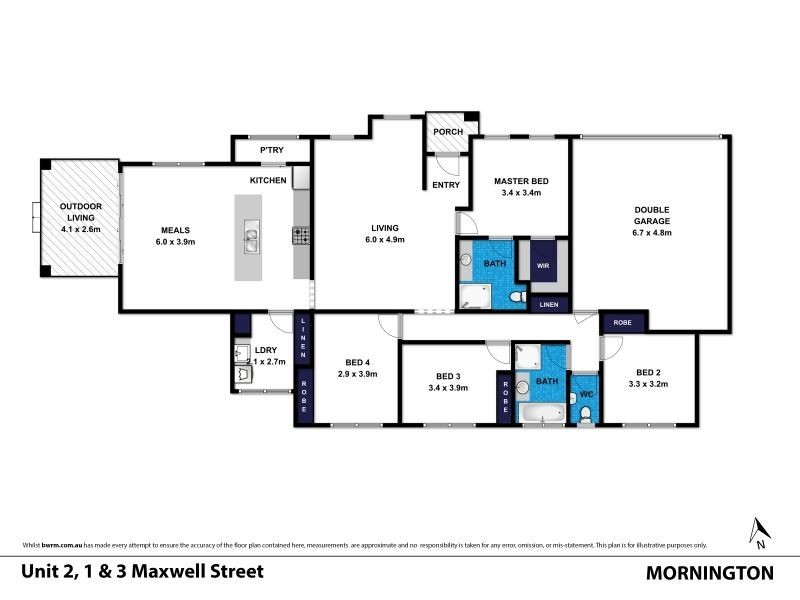 2/1-3 Maxwell Street, Mornington VIC 3931