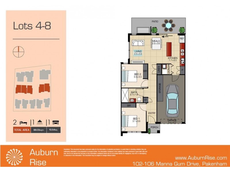 6/102-106 Manna Gum Drive, Pakenham VIC 3810