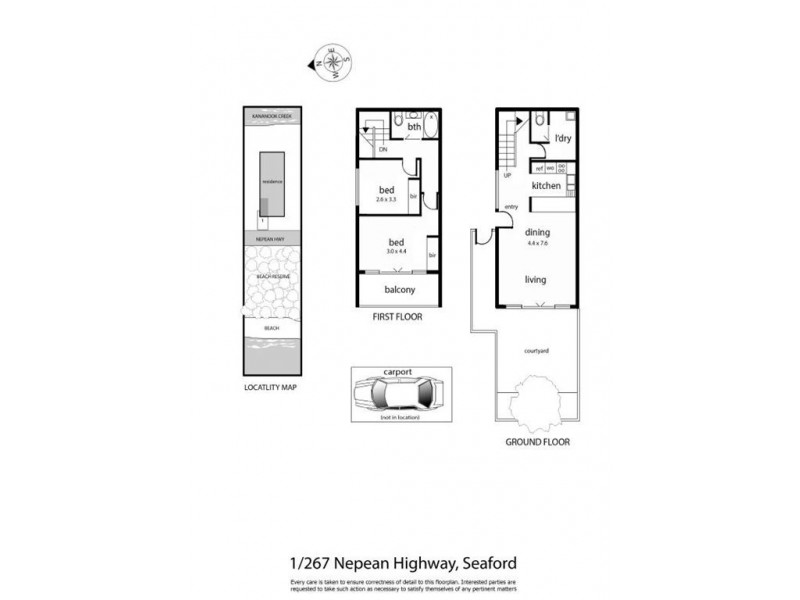 1/267 Nepean Highway, Seaford VIC 3198