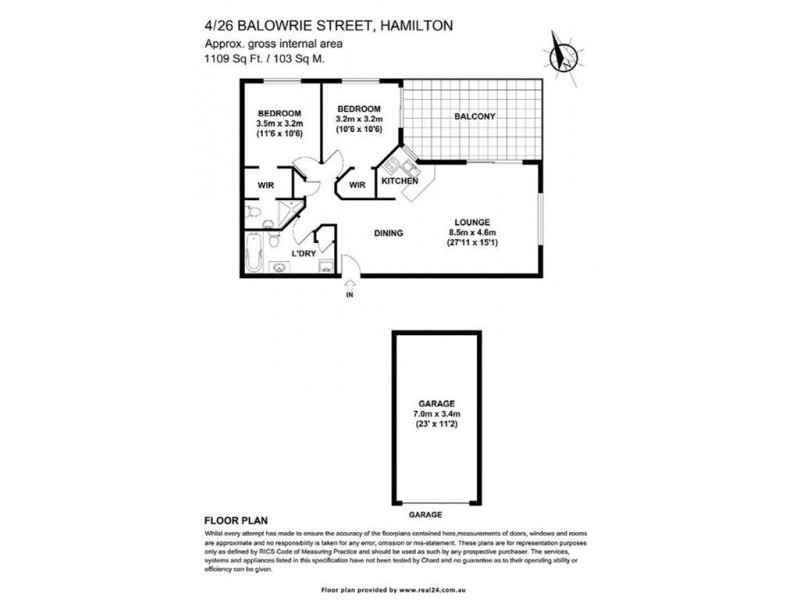 4/26 Balowrie Street, Hamilton QLD 4007