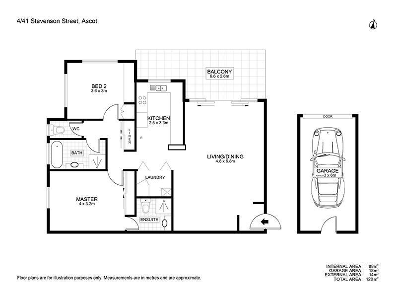 4/41 Stevenson Street, Ascot QLD 4007