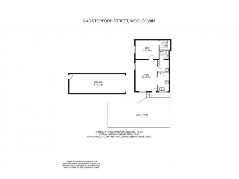 2/43 Stopford Street, Wooloowin QLD 4030