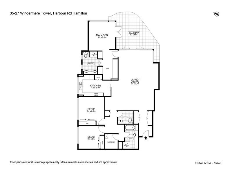 35/11 Harbour Road, Hamilton QLD 4007