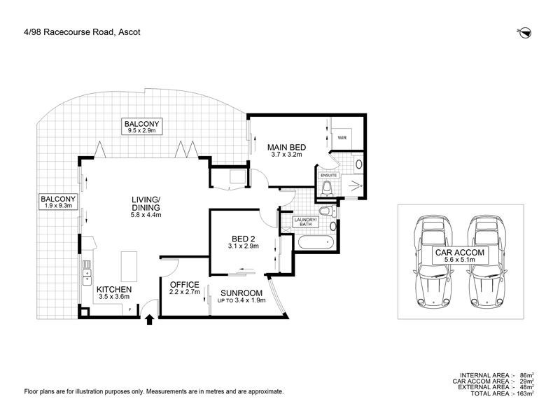 4/98 Racecourse Road, Ascot QLD 4007