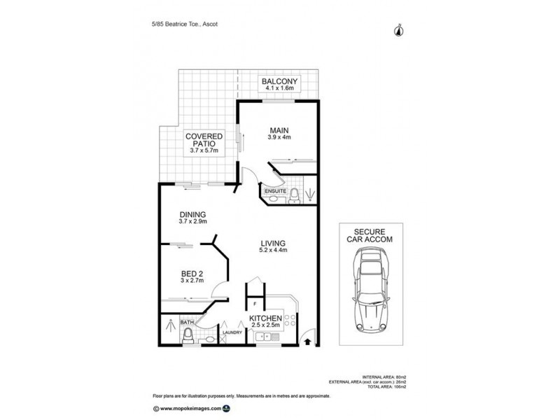 5/85 Beatrice Terrace, Ascot QLD 4007