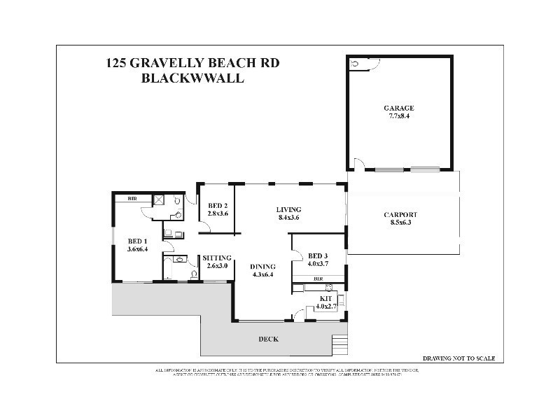 125 Gravelly Beach Rd, Blackwall TAS 7275