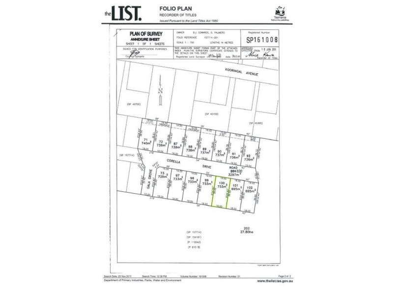 Lot 100 Corella Drive, Legana TAS 7277