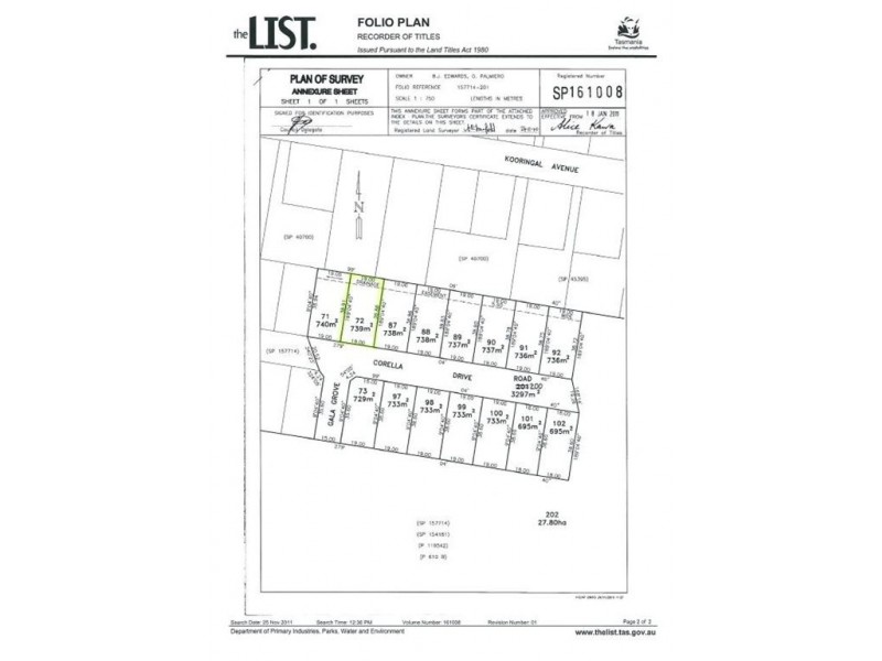 Lot 72 Corella Drive, Legana TAS 7277