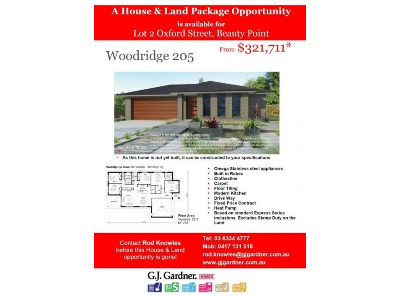 Lot 2 Oxford Street, Beauty Point TAS 7270