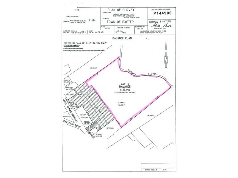 Land Wildmore Crescent, Exeter TAS 7275