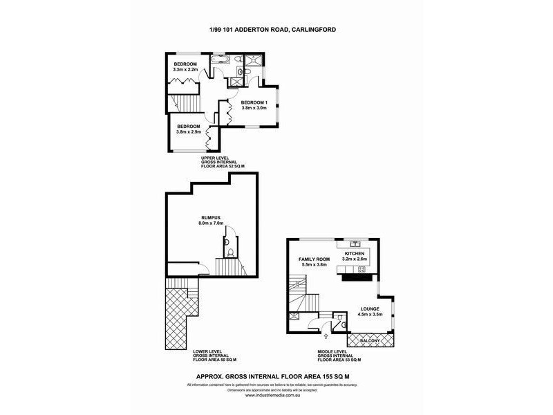 1/99 Adderton, Carlingford NSW 2118