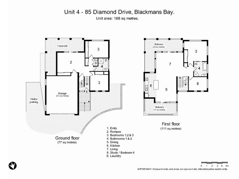 4/85 Diamond Drive, Blackmans Bay TAS 7052