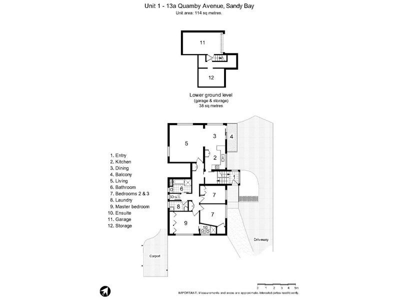 1/13A Quamby Avenue, Sandy Bay TAS 7005