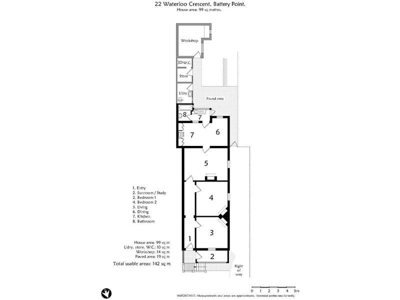 22 Waterloo Crescent, Battery Point TAS 7004