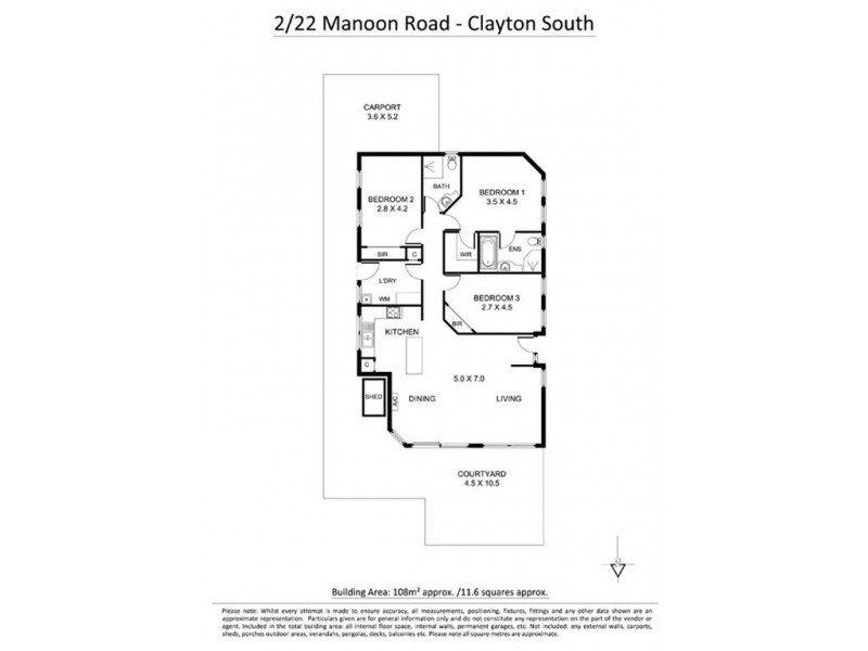 2/22 Manoon Road, Clayton South VIC 3169