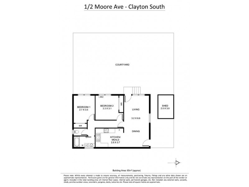 1/2 Moore Avenue, Clayton South VIC 3169