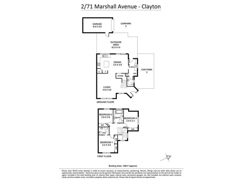 2/71 Marshall Avenue, Clayton VIC 3168