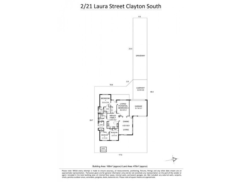 2/21 Laura Street, Clayton South VIC 3169