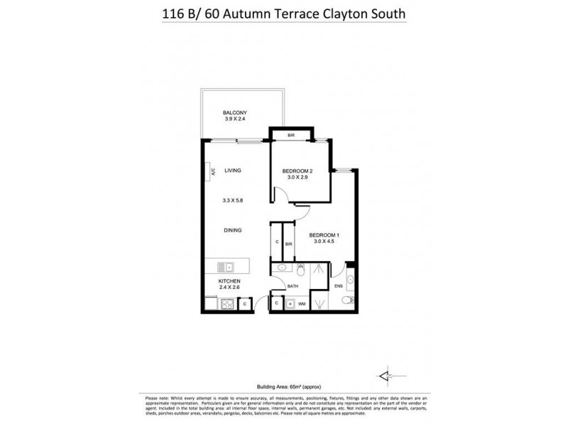 116/60 Autumn Terrace, Clayton South VIC 3169