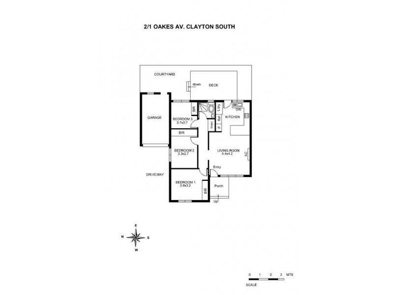 2/1 Oakes Avenue, Clayton South VIC 3169