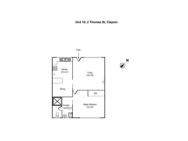 10/2 Thomas Street, Clayton VIC 3168