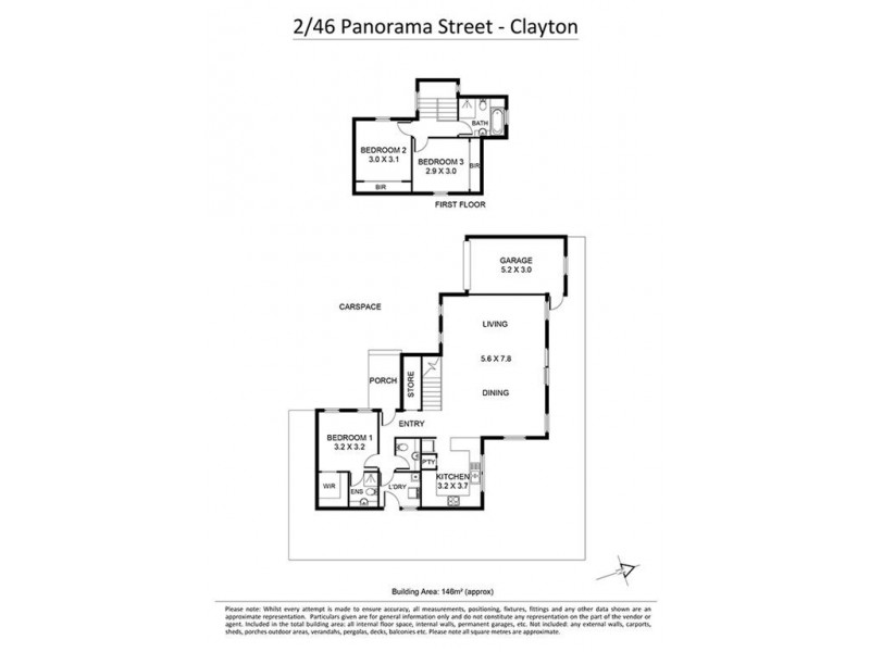 2/46 Panorama Street, Clayton VIC 3168