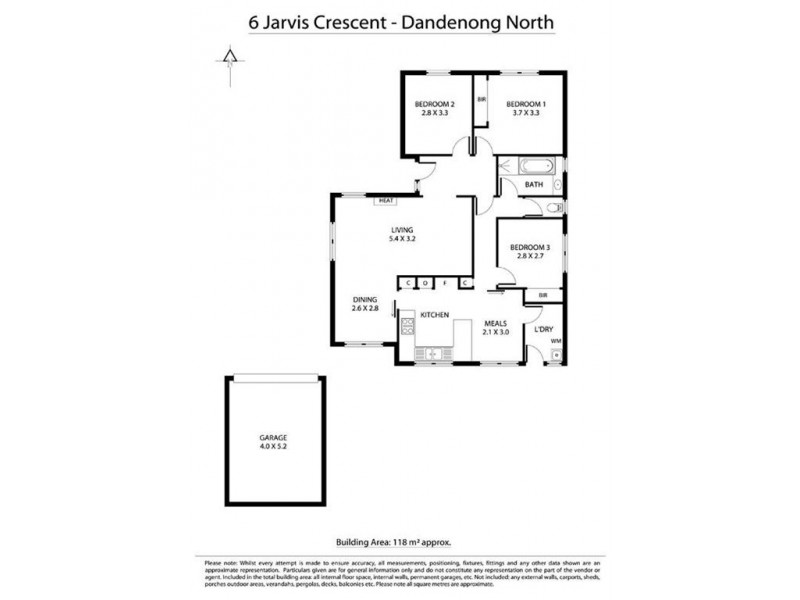 6 Jarvis Crescent, Dandenong North VIC 3175