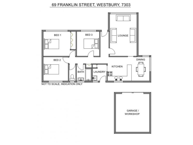 69 Franklin Street, Westbury TAS 7303