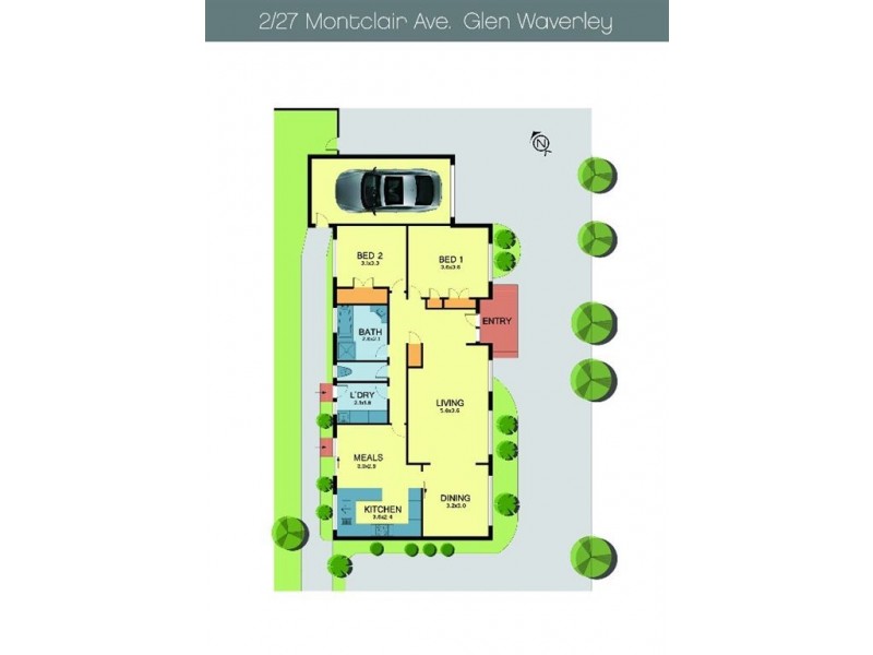 2/27 Montclair Avenue, Glen Waverley VIC 3150