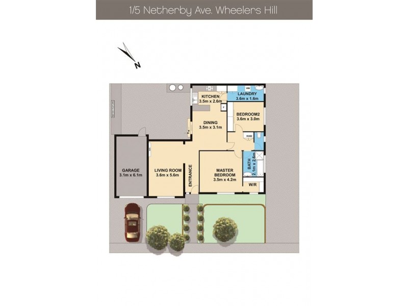 1/5 Netherby Avenue, Wheelers Hill VIC 3150