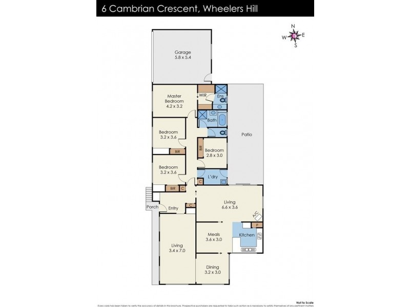 6 Cambrian Crescent, Wheelers Hill VIC 3150