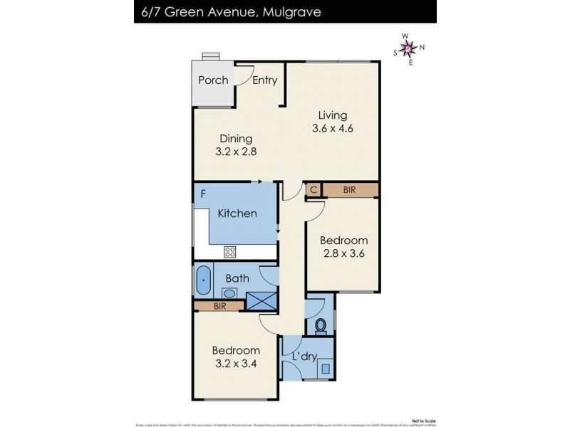 6/7 Green Avenue, Mulgrave VIC 3170