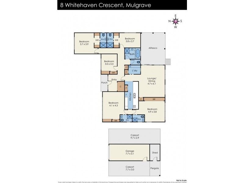 8 Whitehaven Crescent, Mulgrave VIC 3170