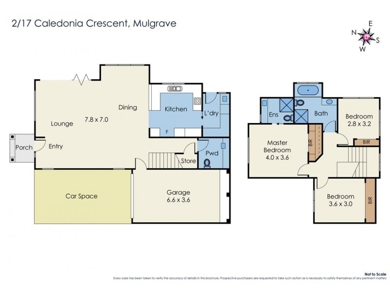 2/17 Caledonia Crescent, Mulgrave VIC 3170