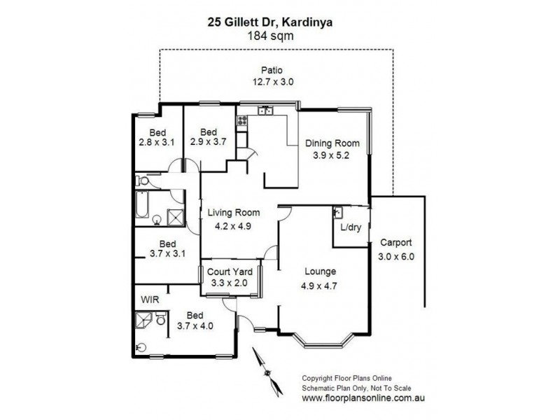 25 Gillett Drive, Kardinya WA 6163