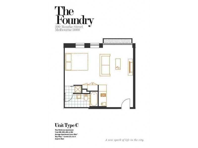 205B/399 Bourke Street, Melbourne VIC 3000