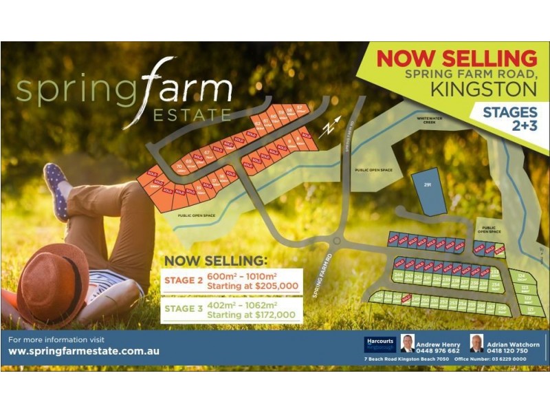 Spring Farm Estate, Kingston TAS 7050