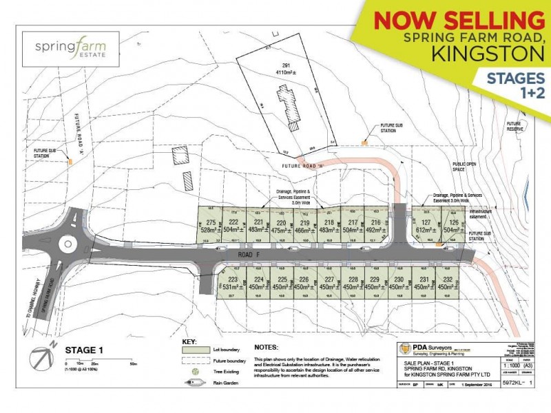 Spring Farm Estate, Kingston TAS 7050