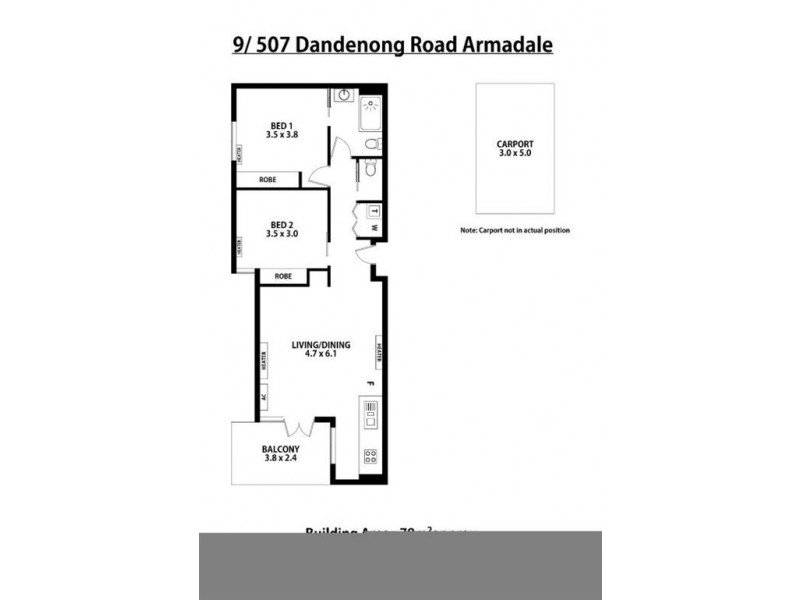 9/507 Dandenong Road, Armadale VIC 3143