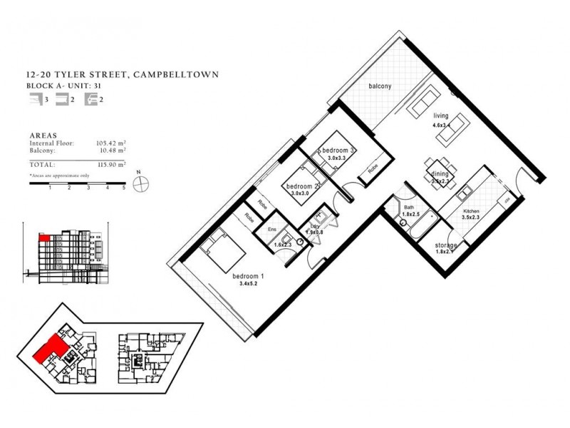 602(A)/12-20 Tyler Street, Campbelltown NSW 2560