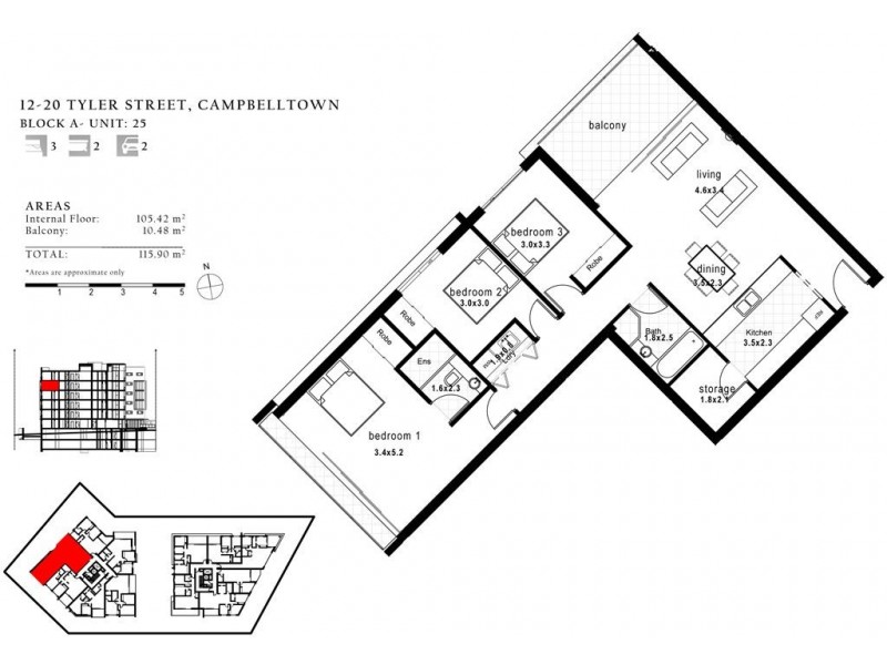 25/12-20 Tyler Street, Campbelltown NSW 2560