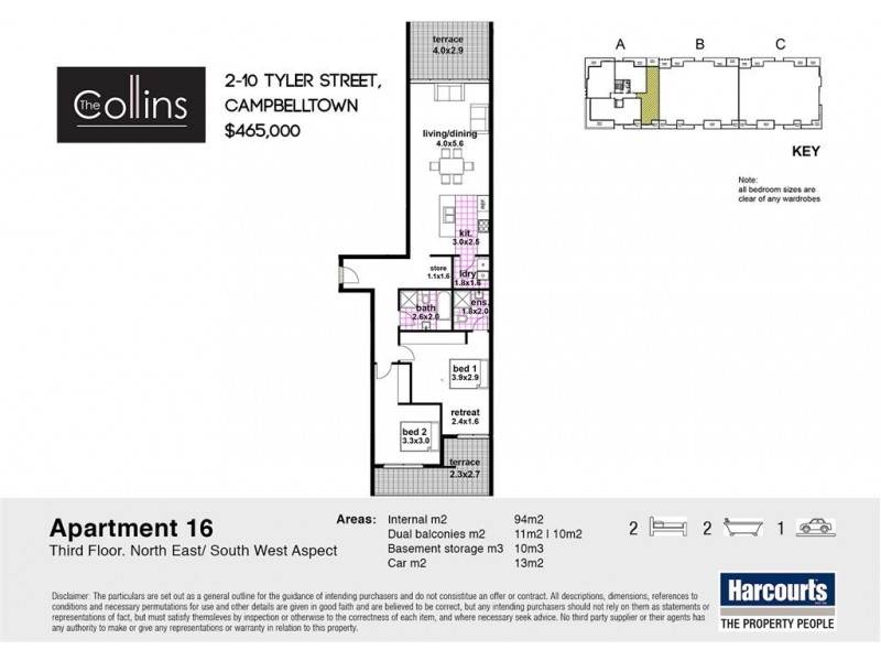 16/2-10 Tyler Street, Campbelltown NSW 2560