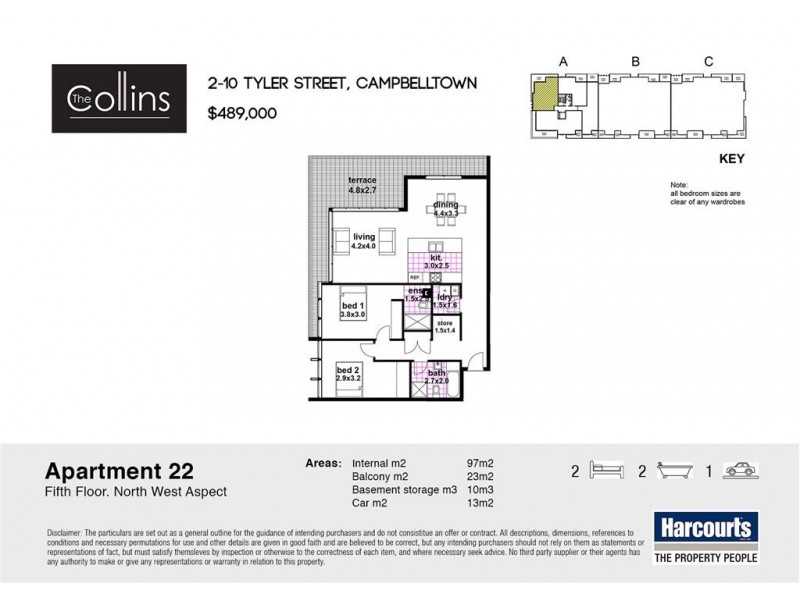 22/2-10 Tyler Street, Campbelltown NSW 2560