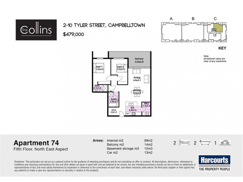 74/2-10 Tyler Street, Campbelltown NSW 2560