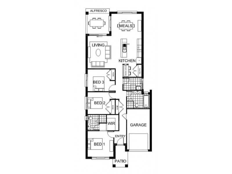 Lot 2312 Corder Drive Option 2, Spring Farm NSW 2570