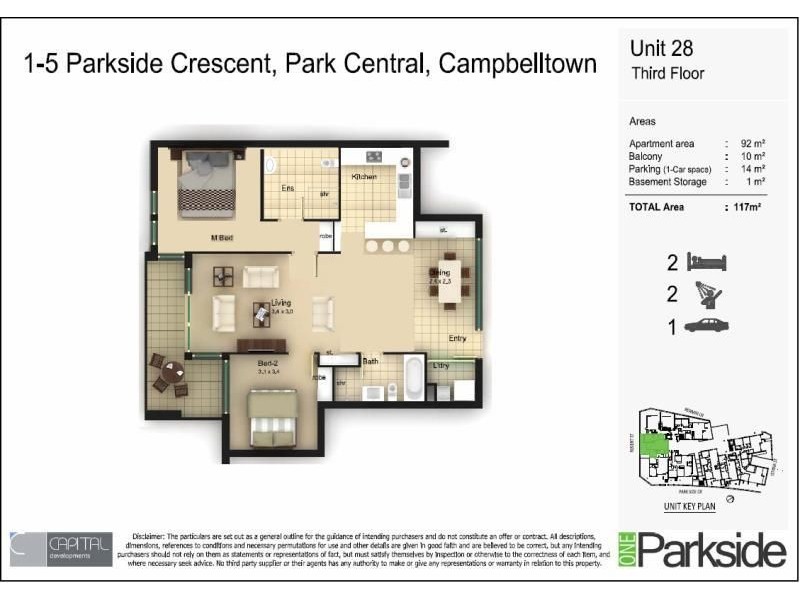 28/1-5 PARKSIDE CRESCENT, Campbelltown NSW 2560