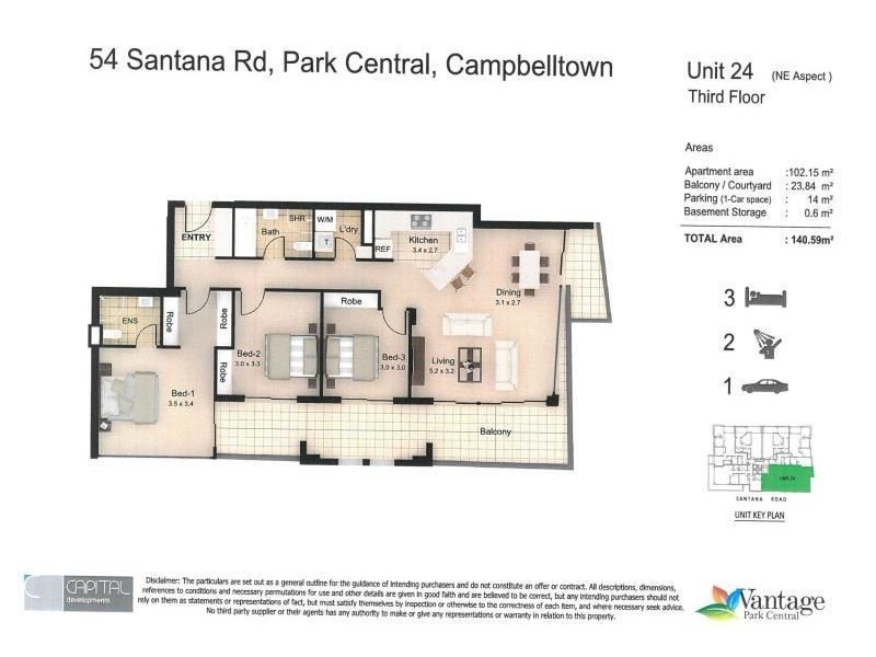 24/54 SANTANA ROAD, Campbelltown NSW 2560